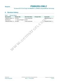 PSMN2R8-25MLC Datasheet Page 11