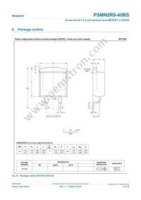 PSMN2R8-40BS Datasheet Page 11