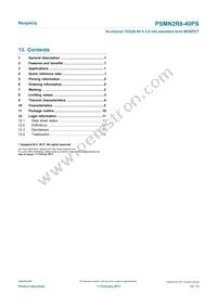 PSMN2R8-40PS Datasheet Page 13