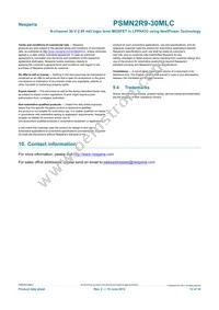 PSMN2R9-30MLC Datasheet Page 13