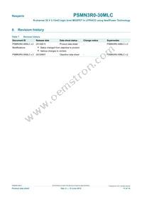 PSMN3R0-30MLC Datasheet Page 11