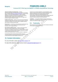 PSMN3R0-30MLC Datasheet Page 13