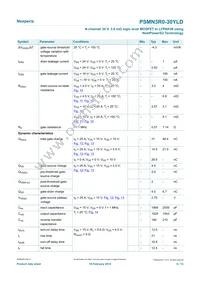 PSMN3R0-30YLDX Datasheet Page 6