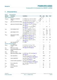 PSMN3R0-60BS Datasheet Page 6