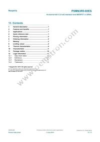 PSMN3R0-60ES Datasheet Page 13