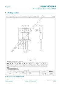 PSMN3R0-60PS Datasheet Page 10