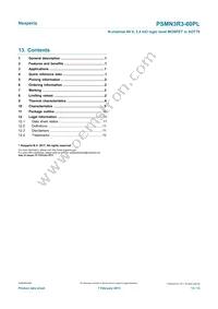 PSMN3R3-60PLQ Datasheet Page 13