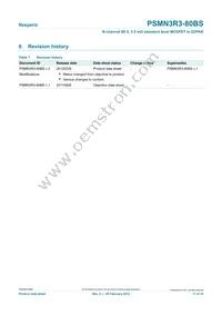 PSMN3R3-80BS Datasheet Page 11