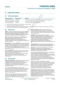 PSMN3R3-80BS Datasheet Page 12