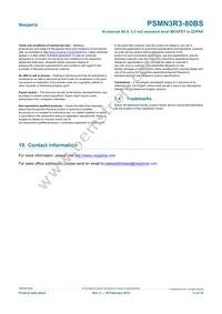 PSMN3R3-80BS Datasheet Page 13