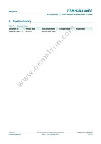 PSMN3R3-80ES Datasheet Page 11