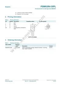 PSMN3R4-30PL Datasheet Page 2
