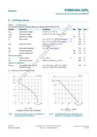 PSMN3R4-30PL Datasheet Page 3
