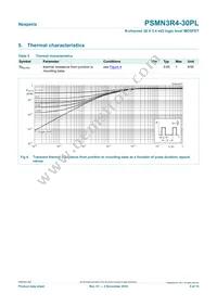 PSMN3R4-30PL Datasheet Page 5