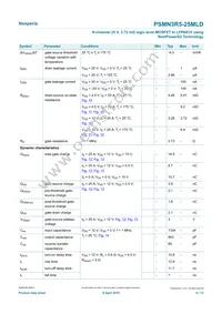 PSMN3R5-25MLDX Datasheet Page 6