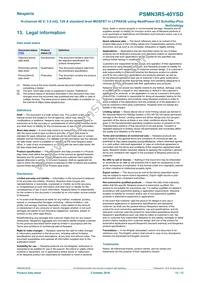 PSMN3R5-40YSDX Datasheet Page 12