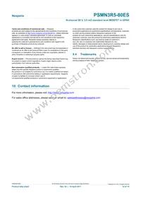 PSMN3R5-80ES Datasheet Page 14
