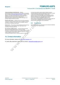 PSMN3R5-80PS Datasheet Page 14