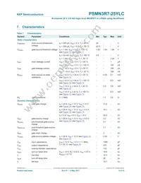PSMN3R7-25YLC Datasheet Page 6