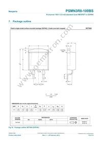 PSMN3R8-100BS Datasheet Page 10