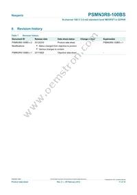 PSMN3R8-100BS Datasheet Page 11