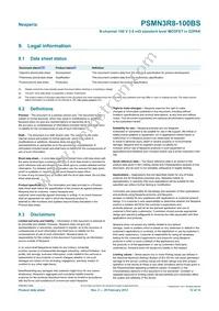 PSMN3R8-100BS Datasheet Page 12