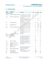PSMN3R8-30LL Datasheet Page 6