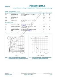 PSMN3R9-25MLC Datasheet Page 6