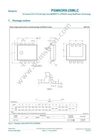 PSMN3R9-25MLC Datasheet Page 10