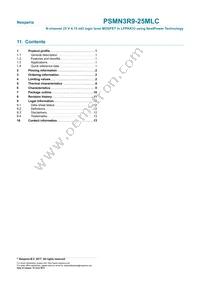 PSMN3R9-25MLC Datasheet Page 14