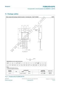 PSMN3R9-60PSQ Datasheet Page 10