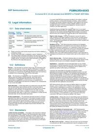 PSMN3R9-60XSQ Datasheet Page 12