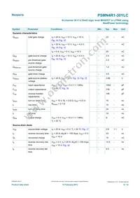 PSMN4R1-30YLC Datasheet Page 6