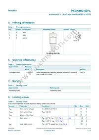 PSMN4R2-60PLQ Datasheet Page 2