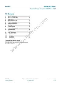 PSMN4R2-60PLQ Datasheet Page 13