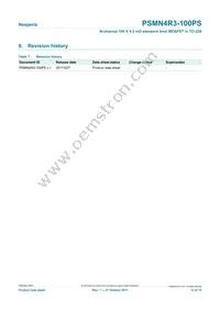 PSMN4R3-100PS Datasheet Page 12