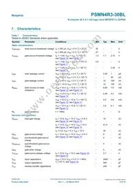 PSMN4R3-30BL Datasheet Page 6