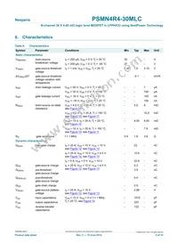 PSMN4R4-30MLC Datasheet Page 5