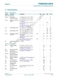 PSMN4R4-80PS Datasheet Page 5