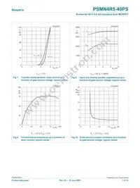 PSMN4R5-40PS Datasheet Page 7