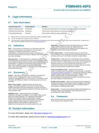 PSMN4R5-40PS Datasheet Page 12