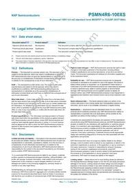 PSMN4R6-100XS Datasheet Page 14