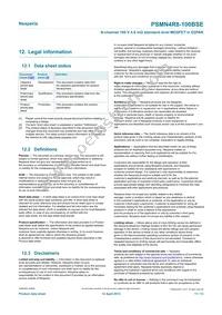 PSMN4R8-100BSEJ Datasheet Page 11