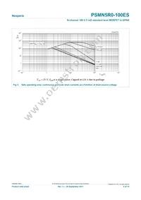 PSMN5R0-100ES Datasheet Page 4