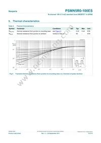 PSMN5R0-100ES Datasheet Page 5