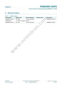 PSMN5R0-100PS Datasheet Page 12