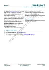 PSMN5R0-100PS Datasheet Page 14