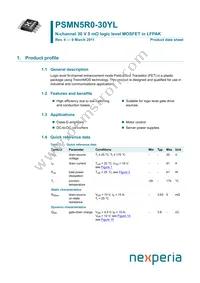 PSMN5R0-30YL,115 Cover