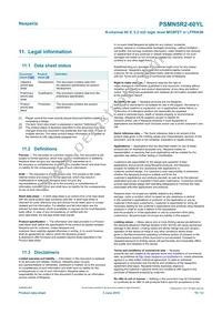 PSMN5R2-60YLX Datasheet Page 10