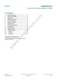 PSMN5R2-60YLX Datasheet Page 12